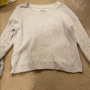Chenille sweater